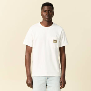 t shirt manches courtes ecru homme T-shirt manches courtes ecru homme