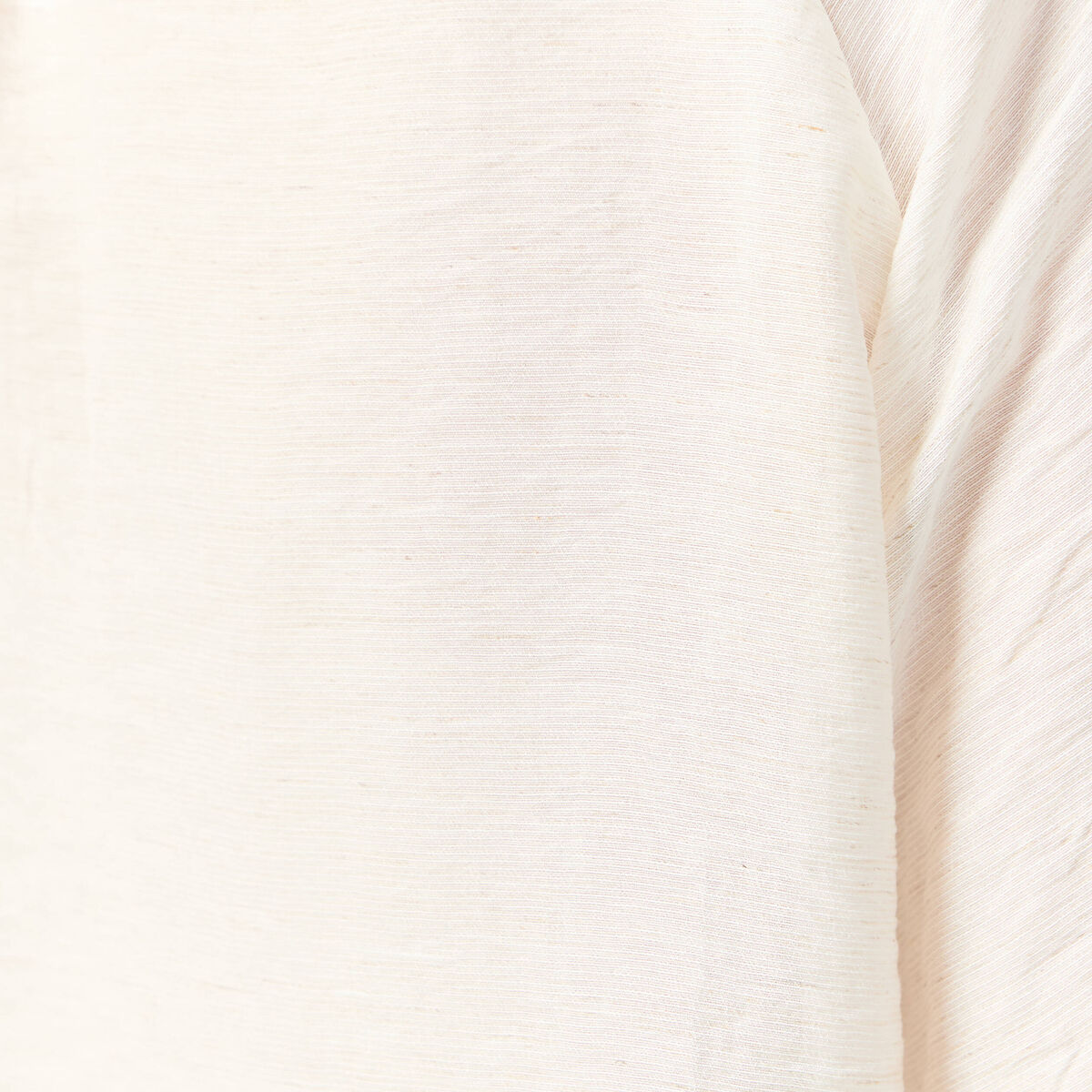 Chemise manches longues ecru femme