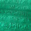 Robe bretelles col carr&eacute; en coton vert femme