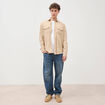 Jeans large relaxed denim stone homme