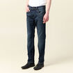 Jeans straight denim dirty homme