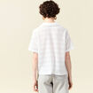 T-shirt manches courtes blanc femme