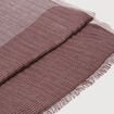 Foulard froiss&eacute; bordeaux homme