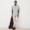 Chino coupe droite longueur 32 vert kaki homme