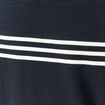 Pull fin col rond manches longues bleu marine homme