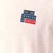 T-shirt en coton manches courtes rose poudr&eacute;e homme