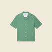 Chemise manches courtes vert homme