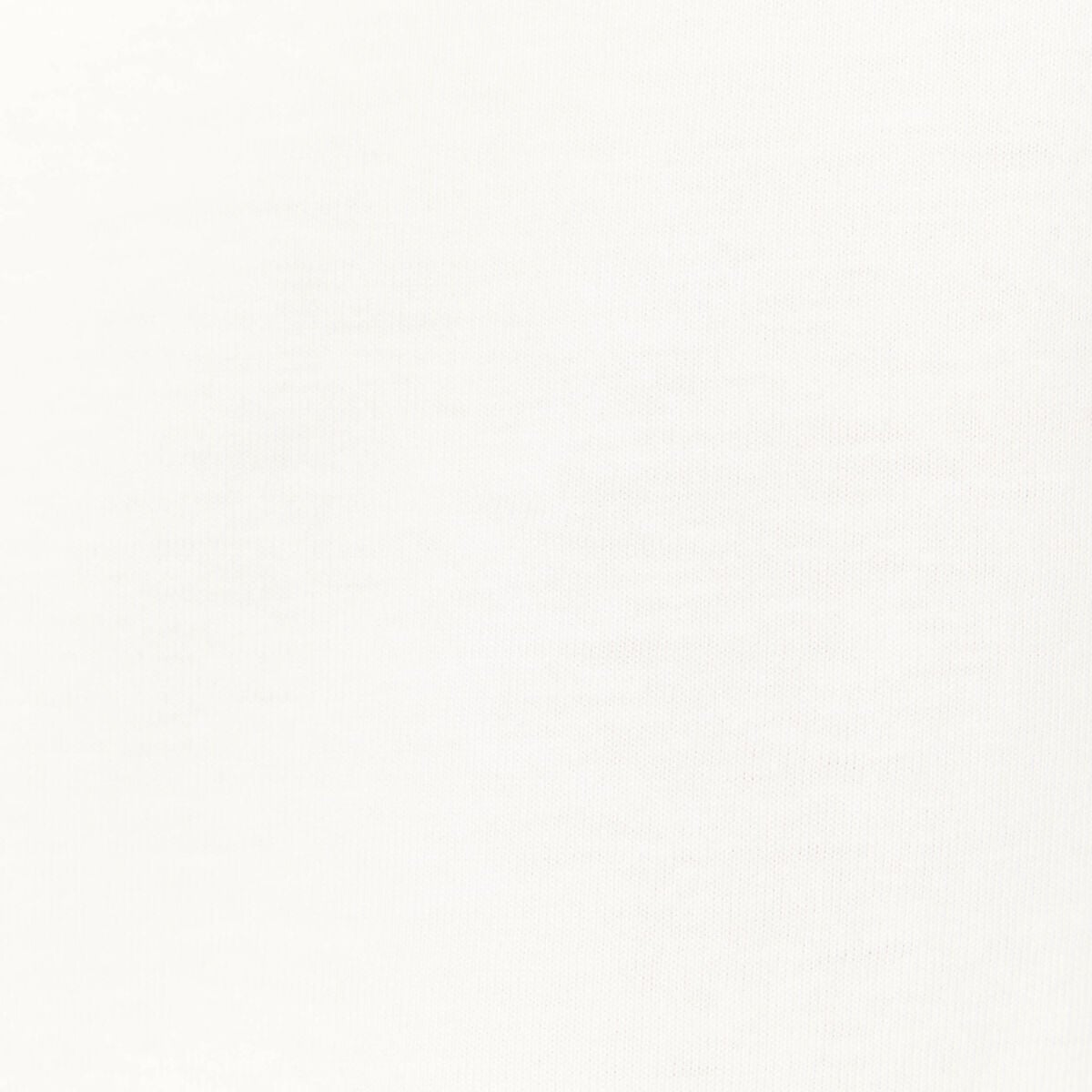 T-shirt en coton manches courtes ecru homme