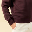 Sweat manches longues bordeaux homme