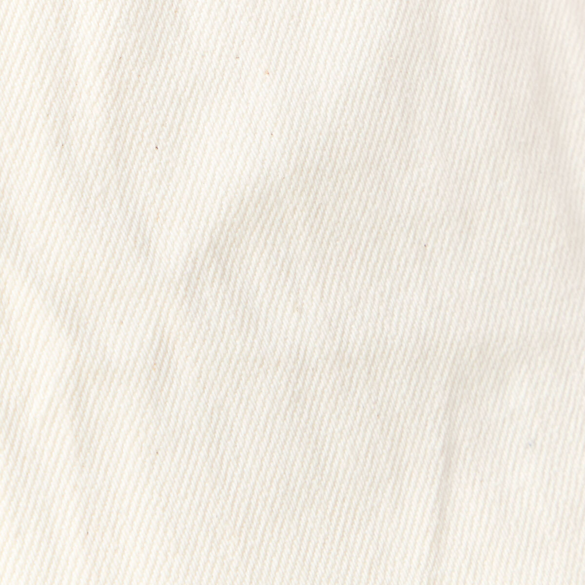 Salopette droite en jean denim blanc femme