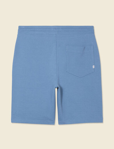Short jogpant bleu gris homme