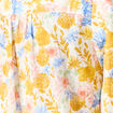 Blouse manches courtes multicolore femme