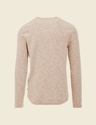 T-shirt éco-responsable vert kaki homme