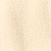 Manteau surchemise droit creme femme