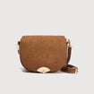 Sac bandouli&egrave;re avec doublure camel femme