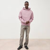 Sweat ample &agrave; capuche manches longues parme homme