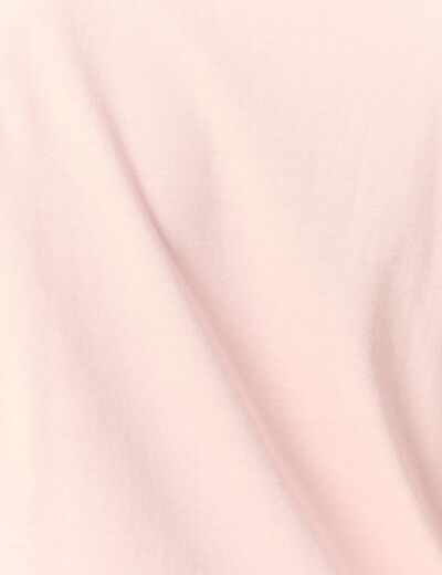 T-shirt manches courtes rose clair homme