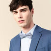 Noeud de papillon multicolore homme