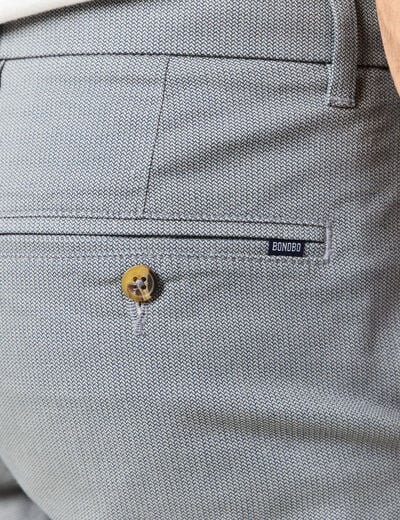 Pantalon slim Instinct chino gris homme