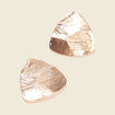 Boucles d'oreilles clous couleur or femme