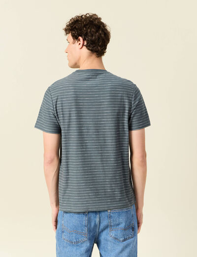T-shirt éco-responsable vert foncé homme