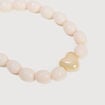 Collier blanc femme