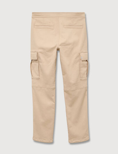 Pantalon battle longueur 32 beige homme