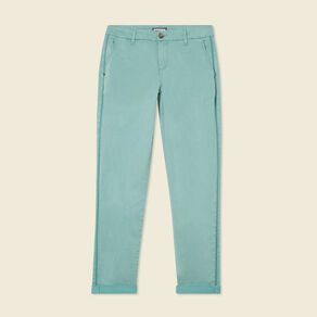 pantalon chino instinct vert fonce femme Pantalon chino Instinct vert foncé femme