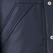 Doudoune réversible bleu marine homme