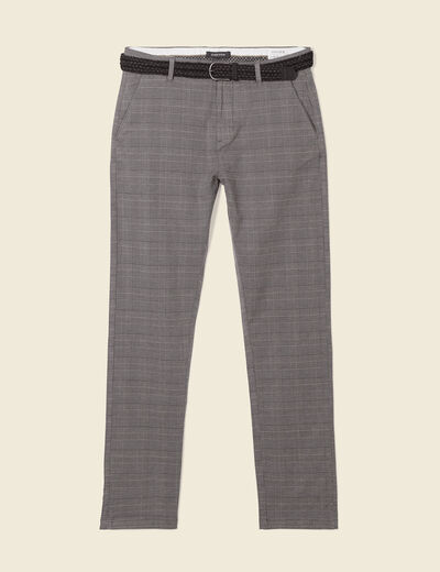 Pantalon chino straight ecru homme