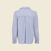 Blouse manches longues ecru femme