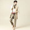 Chino coupe straight vert kaki homme