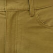 Pantalon coupe regular vert kaki femme