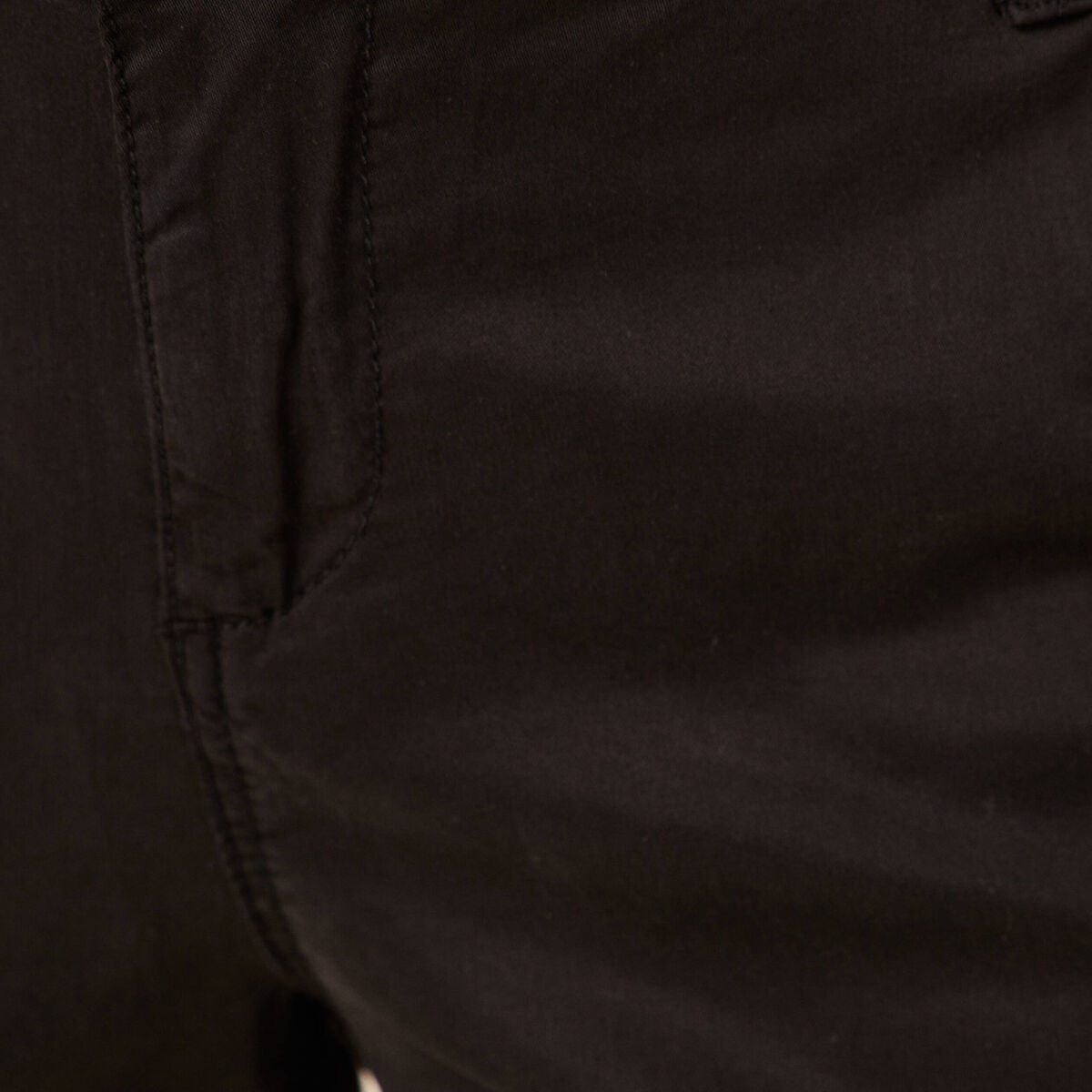 Pantalon chino Instinct noir femme