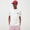 T-shirt en coton ecru homme