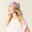 Foulard rose fushia femme