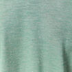 T-shirt manches courtes brillant vert foncé femme