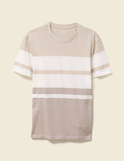 T-shirt manches courtes gris homme