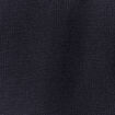 Pull manches longues col polo bleu marine homme