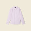 Chemise éco-responsable mauve femme