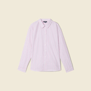 chemise eco responsable mauve femme Chemise éco-responsable mauve femme