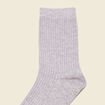 Chaussettes gris femme