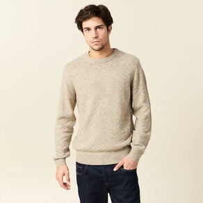 pull manches longues beige homme Pull manches longues beige homme