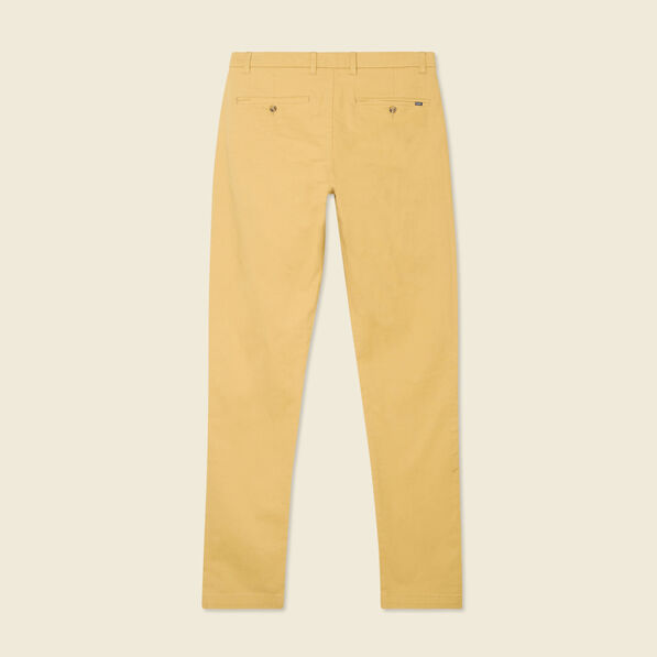 Pantalon slim Instinct chino beige homme