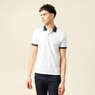 Polo éco-responsable vert olive homme