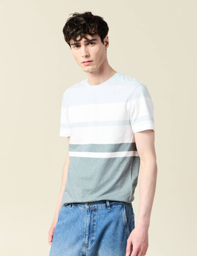 T-shirt manches courtes vert homme