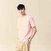 T-shirt manches courtes rose clair homme