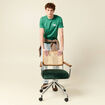T-shirt en coton vert homme