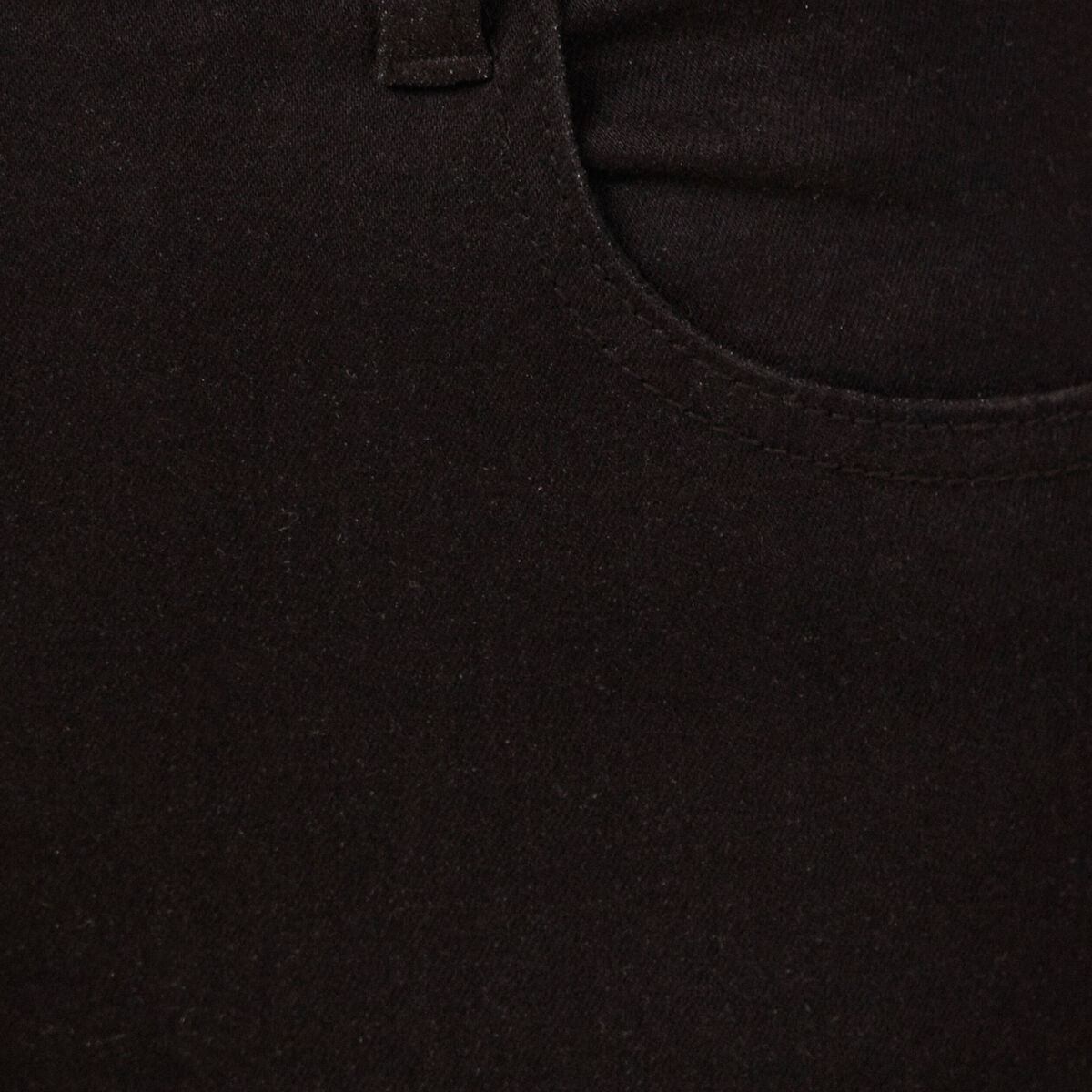 Jeans skinny zippé denim noir femme