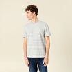 T-shirt manches courtes gris foncé homme